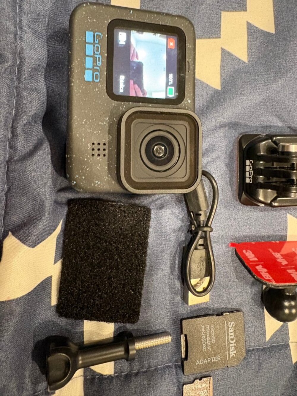 GoPro HERO12 Black Bundle 128GB Chest Mount Like New